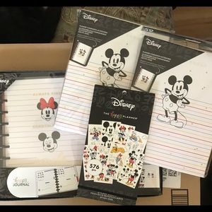 Disney Goals and Positive Journal set and accessories